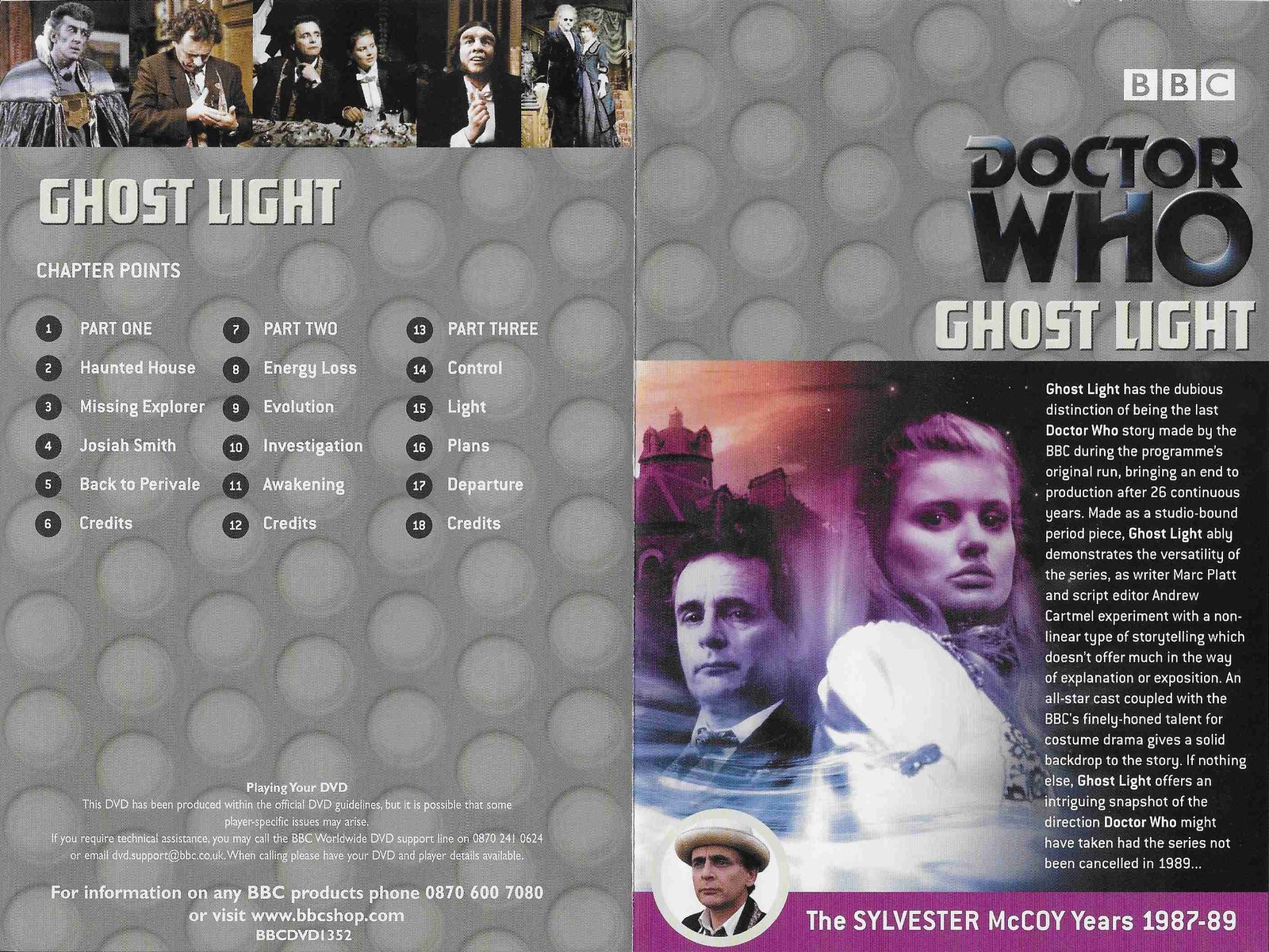 Inserts from BBCDVD 1352